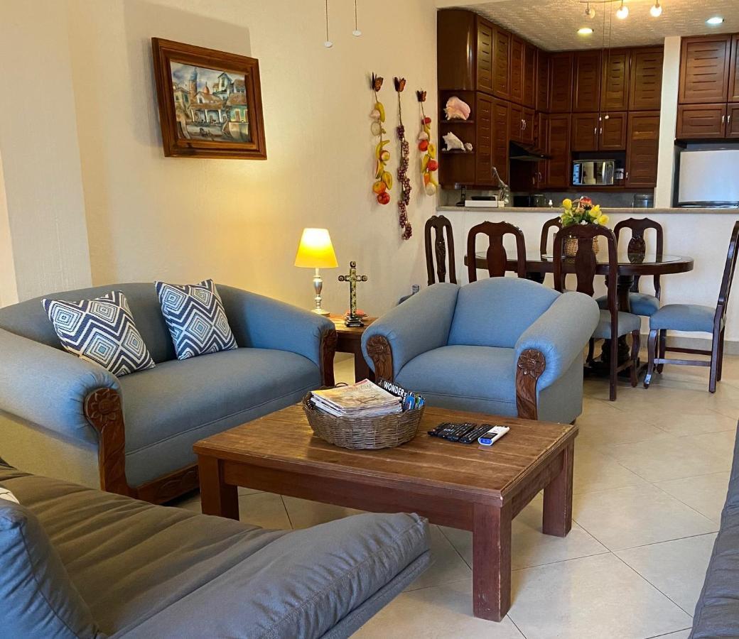 Apartament Departamento Frente Al Mar Con Dos Recamaras Y Seguridad 24 H A Dos Cuadras De La Quinta Avenida Playa del Carmen Zewnętrze zdjęcie